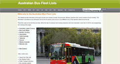 Desktop Screenshot of fleetlists.busaustralia.com